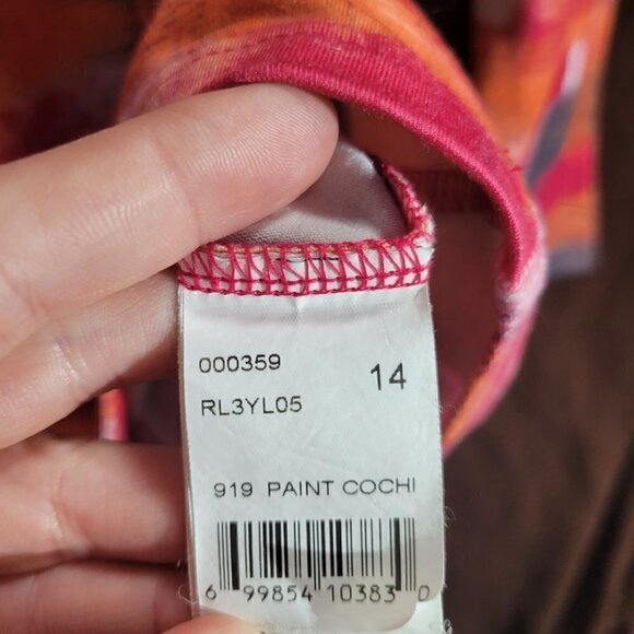 Rare Rossignol Ski Performance Wear Multicolored Half Zip Pullover Size 14 - Picture 5 of 9